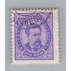 PORTUGAL 1882 Yv 63 MUY LINDA ESTAMPILLA 70 EUROS